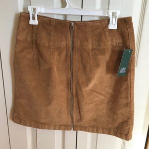 Corduroy skirt
